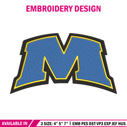 Morehead State logo embroidery design,NCAA embroidery, Sport embroidery,logo sport embroidery,Embroidery design