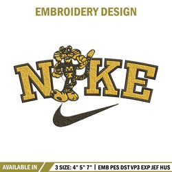 Missouri University embroidery design, Sport embroidery, Nike design, Embroidery file,Embroidery shirt, Digital download