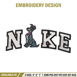 Nike x dog embroidery design, Dog embroidery, Nike design, Embroidery shirt, Embroidery file, Digital download