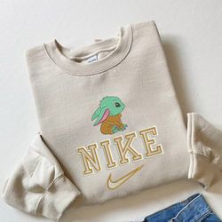 Baby Yoda X Nike Embroidered Sweatshirt