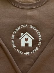 Harrys House As It Was Embroidered Sweatshirt