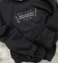 Fucked In The Head Embroidered Sweatshirt Hoodie