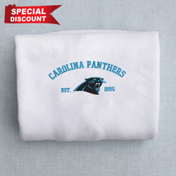 Vintage Carolina Panthers 1995 Embroidered Unisex Sweatshirt, Panthers NFL team, Panthers Embroidery Sweatshirt