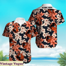 Baltimore Orioles Tropical Shirt For Men And Women, Orioles Aloha Shirt