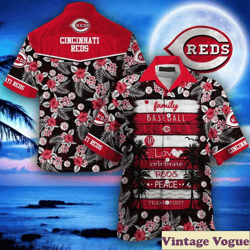 Cincinnati Reds Aloha Shirt New Gift For Summer, Cincinnati Reds Aloha Shirt