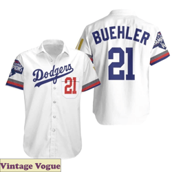 LA Dodgers Aloha Shirt Buehler 21 Shirts