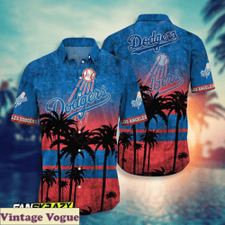 Los Angeles Dodgers Hawaii Shirt Style Hot Trending Summer, Hawaii State Shirt, Hawaii Shirt for Bea