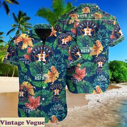 Custom Name Aloha Aloha Shirt Best For Fans, Houston Astros Aloha Shirt