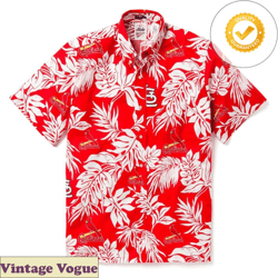 St Louis Cardinals Aloha Authentic Aloha Shirt, Cardinals Aloha Shirt