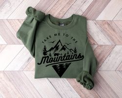 Take me to the Mountains Shirt Adventure T-Shirt, Mountain shirt, Camping T-Shirt