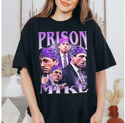 Mike Shirt Vintage 90s Prison Mike Tshirt Graphic Tee Prison Mike T-Shirt