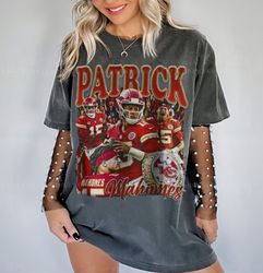 Vintage Patrick Mahomes Shirt, America Football T-shirt, Football Fan Gifts