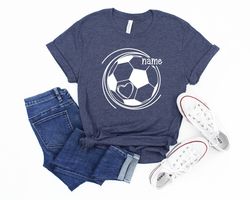 personalized soccer ball shirt, soccer team shirt, customized soccer shirt, personalized soccer shirt