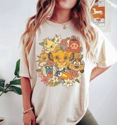 Disney Animal Kingdom Comfort Colors Shirt, Cute Lion King Shirt, Disney Simba Shirt