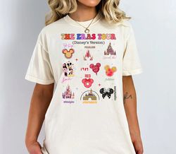 Disney Era Comfort Colors Shirt, Disney Era Tour Shirt, Princess Era Tour Shirt