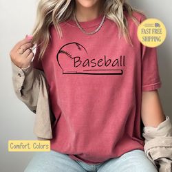 baseball t-shirt, baseball mom shirt, baseball bat tshirt