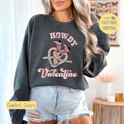 Howdy Valentine T-shirt, Valentine Shirt, Cowboy Tshirt