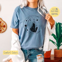 Moon Rock Shirt, Celestial T-shirt, Sun Moon Stars Tee Shirt