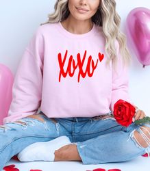 XOXO Valentines Day T-shirt, Valentines Day Shirts, Valentines Crewneck