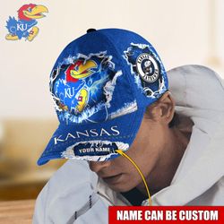 Kansas Jayhawks Caps, NCAA Kansas Jayhawks Caps, NCAA Customize Kansas Jayhawks Caps for fan