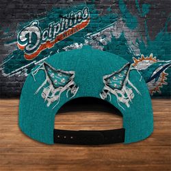 NFL Miami Dolphins Caps for fan, Custom Name NFL Miami Dolphins Flag Caps