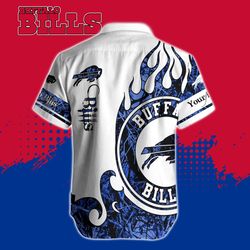 Buffalo Bills Hawaiian Shirt Real Tree, Personalized NFL Buffalo Bills Hawaiian Shirt 1