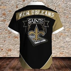 New Orleans Saints Hawaiian Shirt Rugby, Personalized NFL New Orleans Saints Hawaiian Shirt