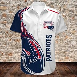 New England Patriots Hawaiian Shirt Rugby, Personalized NFL New England Patriots Hawaiian Shirt