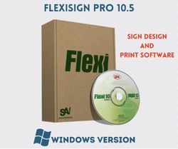 FlexiSign Pro 10.5 for windows - Full version For Windows Only