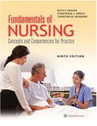 Test Bank Fundamentals of Nursing Concepts and Competencies for Practice 9th Edition Craven