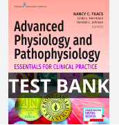 Test Bank for Advanced Physiology and Pathophysiology Essentials for Clinical Practice 1st Edition Tkacs PDF