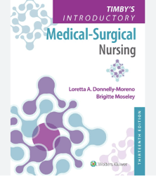 Test Bank for Timby's Introductory Medical-Surgical Nursing 13th Edition Moreno PDF | Instant Download | Full Test Bank