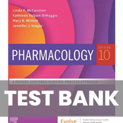 Test Bank for Pharmacology A Patient Centered Nursing Process Approach 10th Edition By Linda PDF | Instant Download