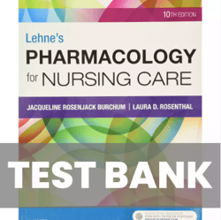 Complete Lehne's Pharmacology for Nursing Care 10th Edition PDF | Instant Download