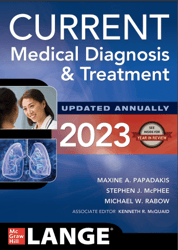 Complete CURRENT Medical Diagnosis and Treatment 2023 PDF 62nd Edition Textbooks