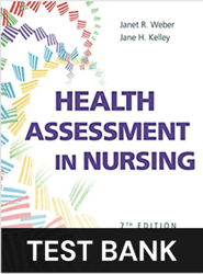 Latest 2023 Health Assessment for Nursing Practice 7th Edition Janet R Weber Test bank | All Chapters