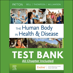 Test Bank For The Human Body in Health & Disease 8th Edition By Kevin T. Patton Chapter 1-25