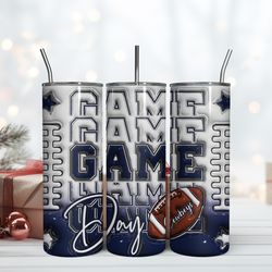 Dallas CowboysGame Day 20Oz Tumbler Design, Wrap Design Design, Wrap Design