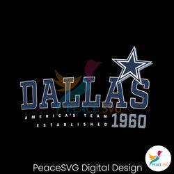 Dallas Americas Team Establish 1960 Svg Download