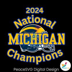 Football National Championship Michigan SVG