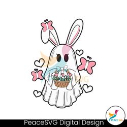 Retro Easter Ghost Rabbit SVG