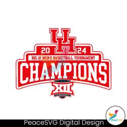 Houston Cougars Big 12 Champions 2024 SVG