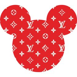 Mickey Mouse Logo Trending Svg, Fashion Brand Logo Svg, Logo Svg