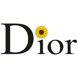 Dior Sunflower Logo Svg, Fashion Brand Logo Svg, Logo Svg
