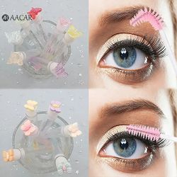 Dust-Proof Sparkling Makeup Brush ,Eyebrow Brush Tube Mascara Replaceable,  Beauty Salon Portable