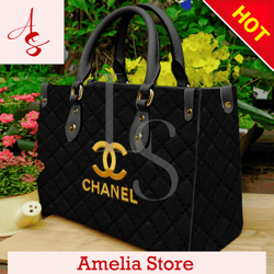 Chanel Black Special Luxury Brand Leather Handbag
