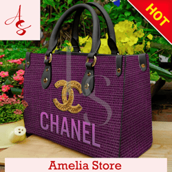 Chanel Gold Luxury Brand Leather Handbag