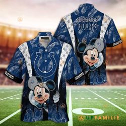 Colts Hawaiian Shirt Indianapolis Colts Mickey Best Hawaiian Shirts