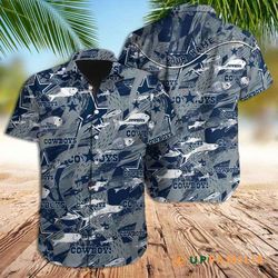 Dallas Hawaiian Shirt Dallas Cowboys NFL Football Custom Hawaiian Shirts