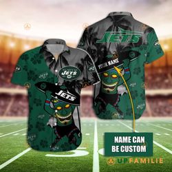 Jets Hawaiian Shirt NFL New York Jets Custom Hawaiian Shirts